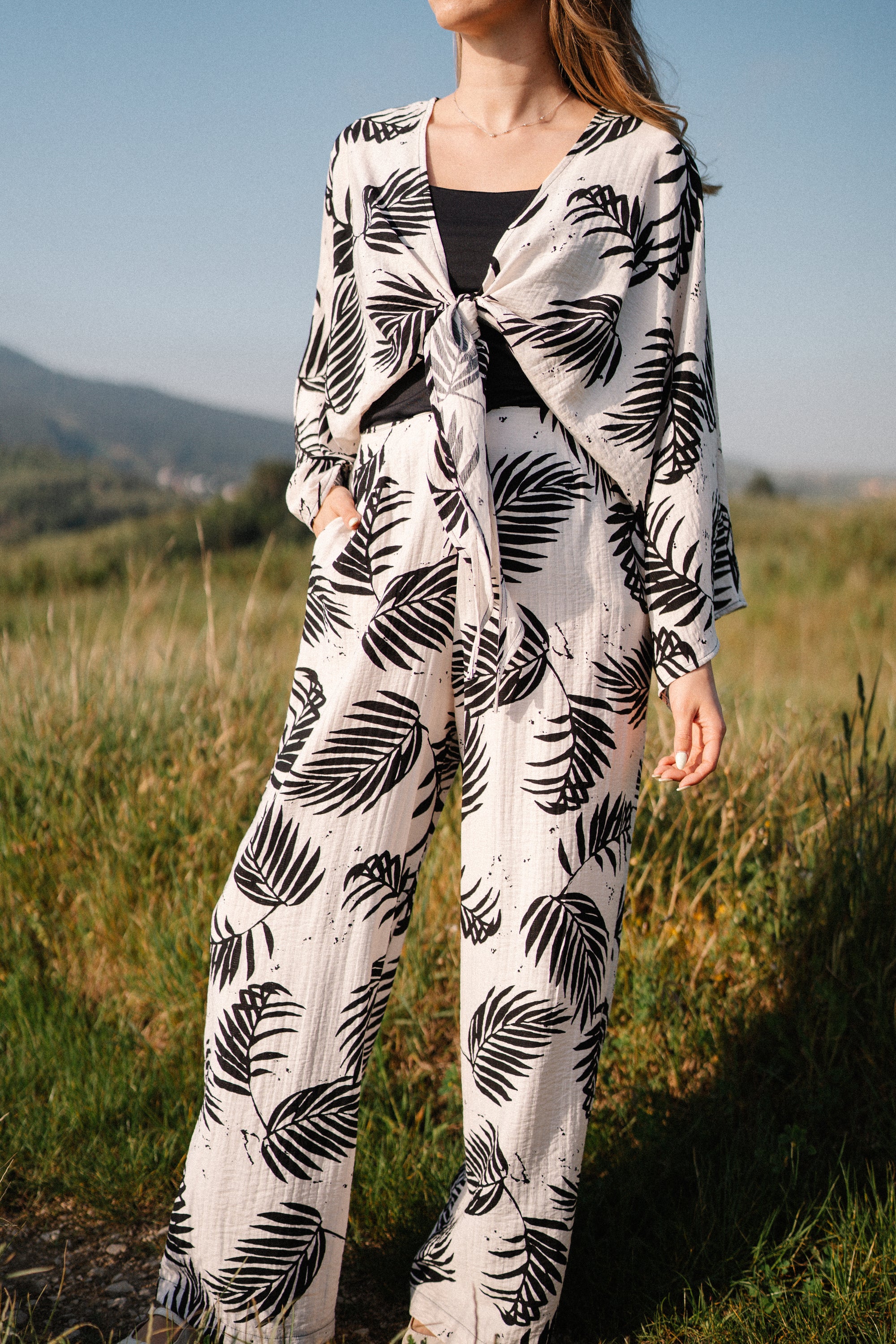 Conjunto Top + Calça Estampado