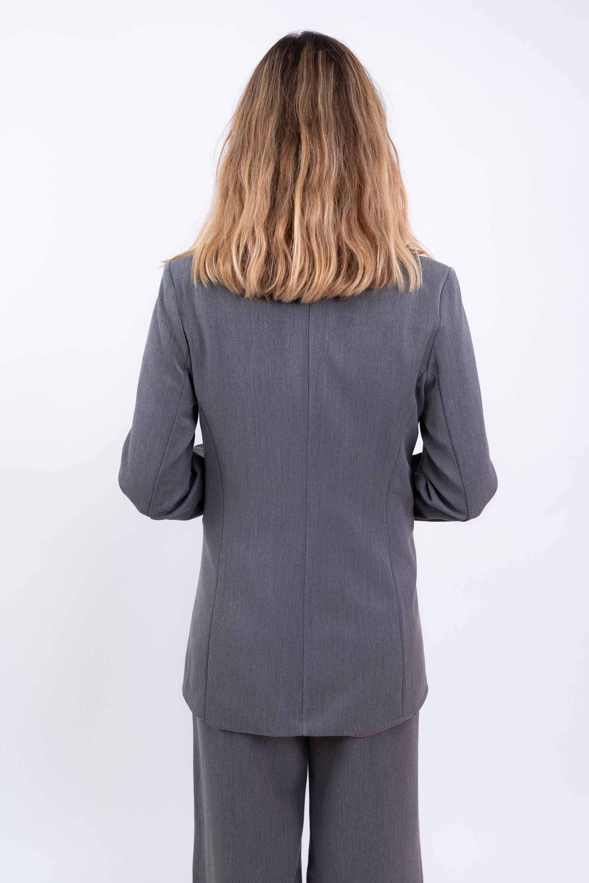 Blazer Cintado com Botão