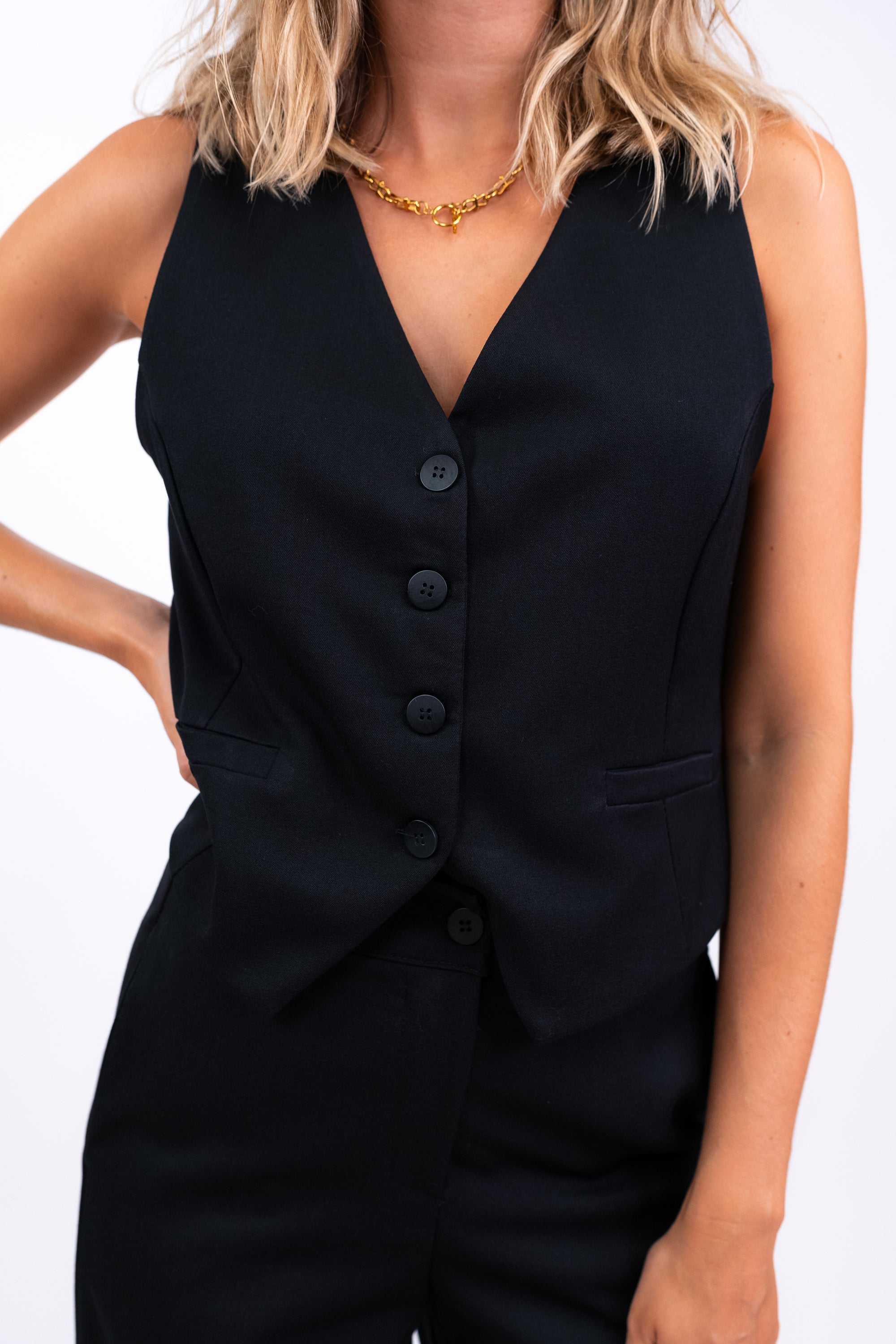 Chaleco de estilo a medida