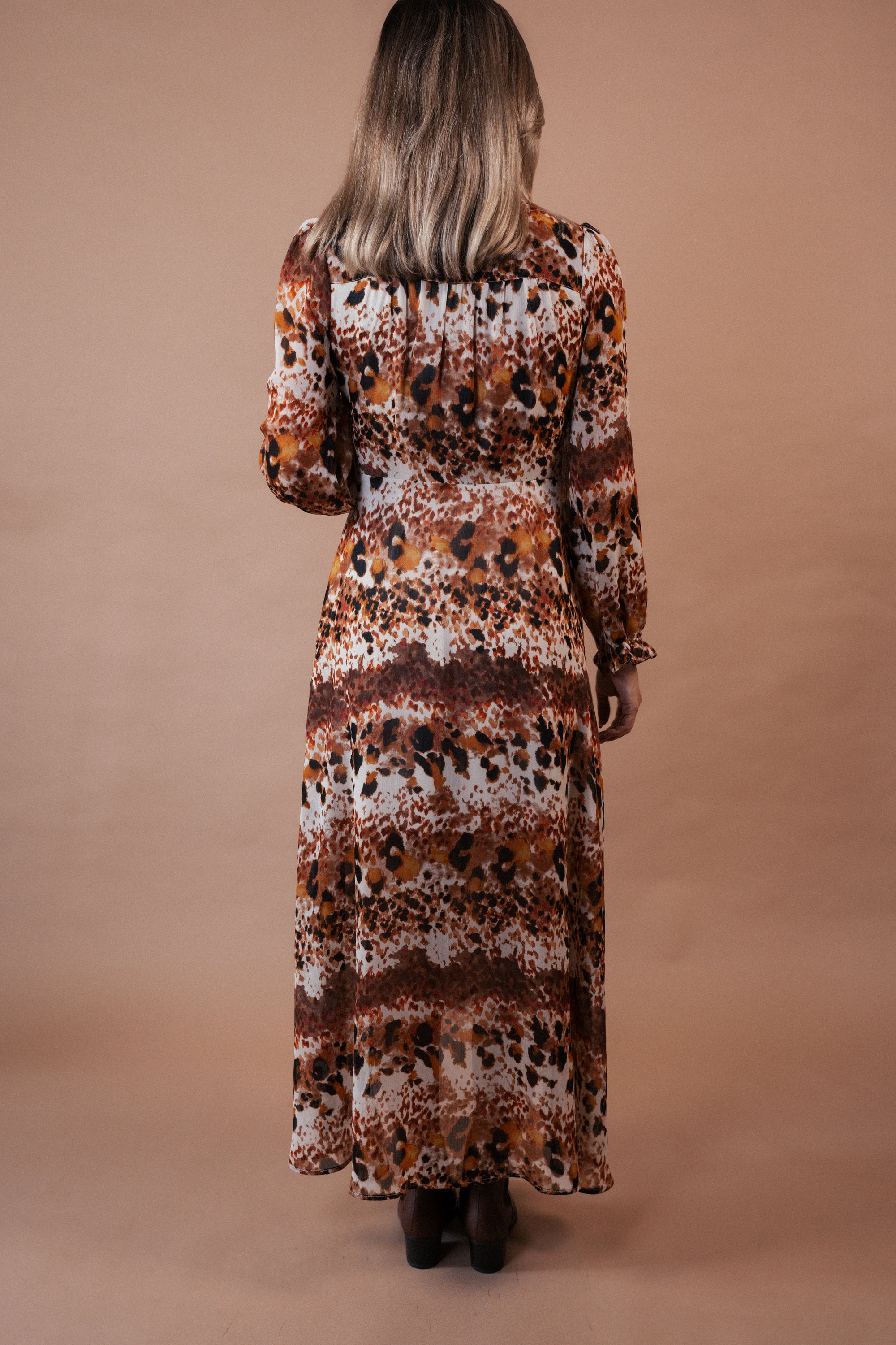 Vestido Envelope Estampado