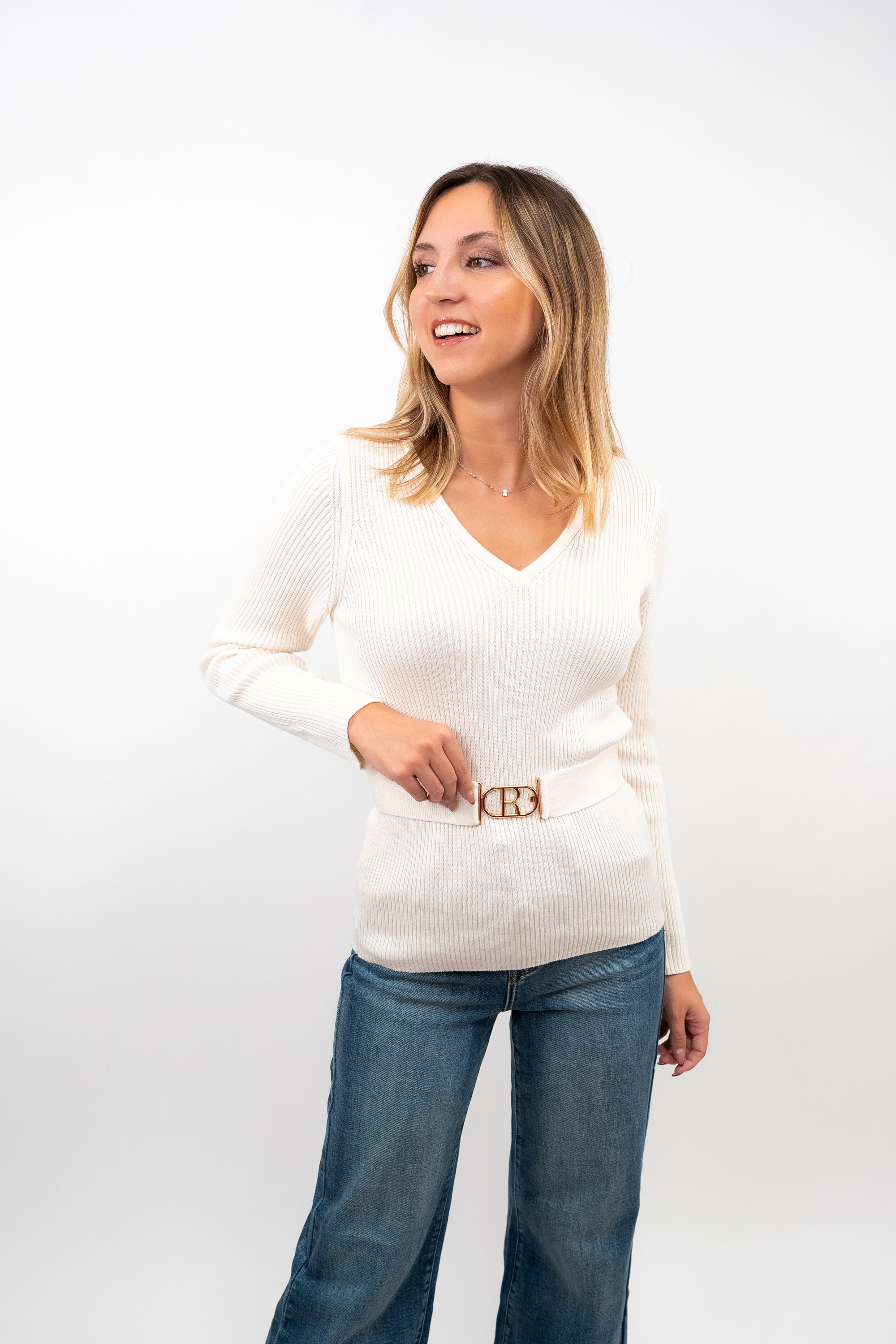 Camisola Com Cinto