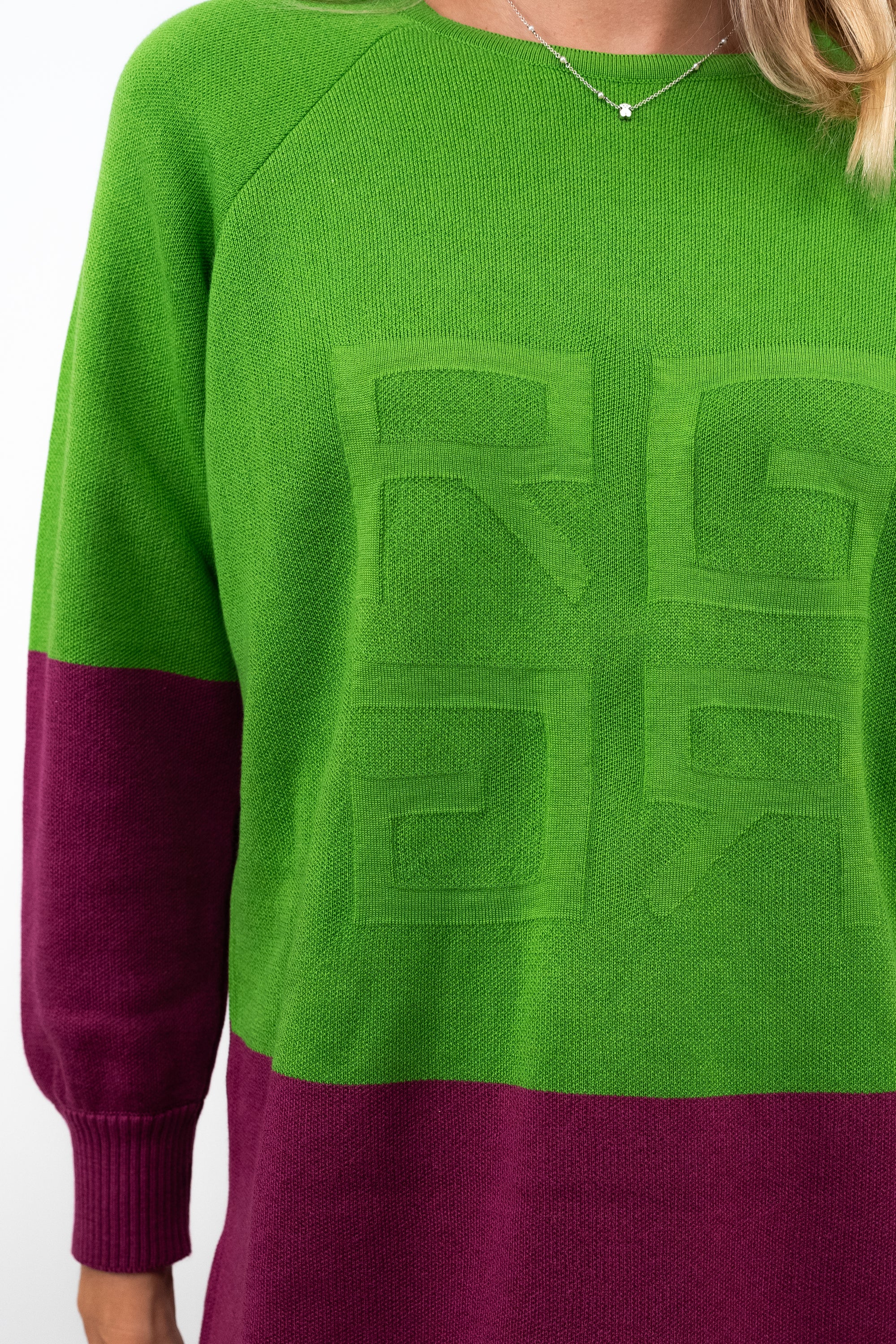 Camisola Bicolor Com Relevo RG