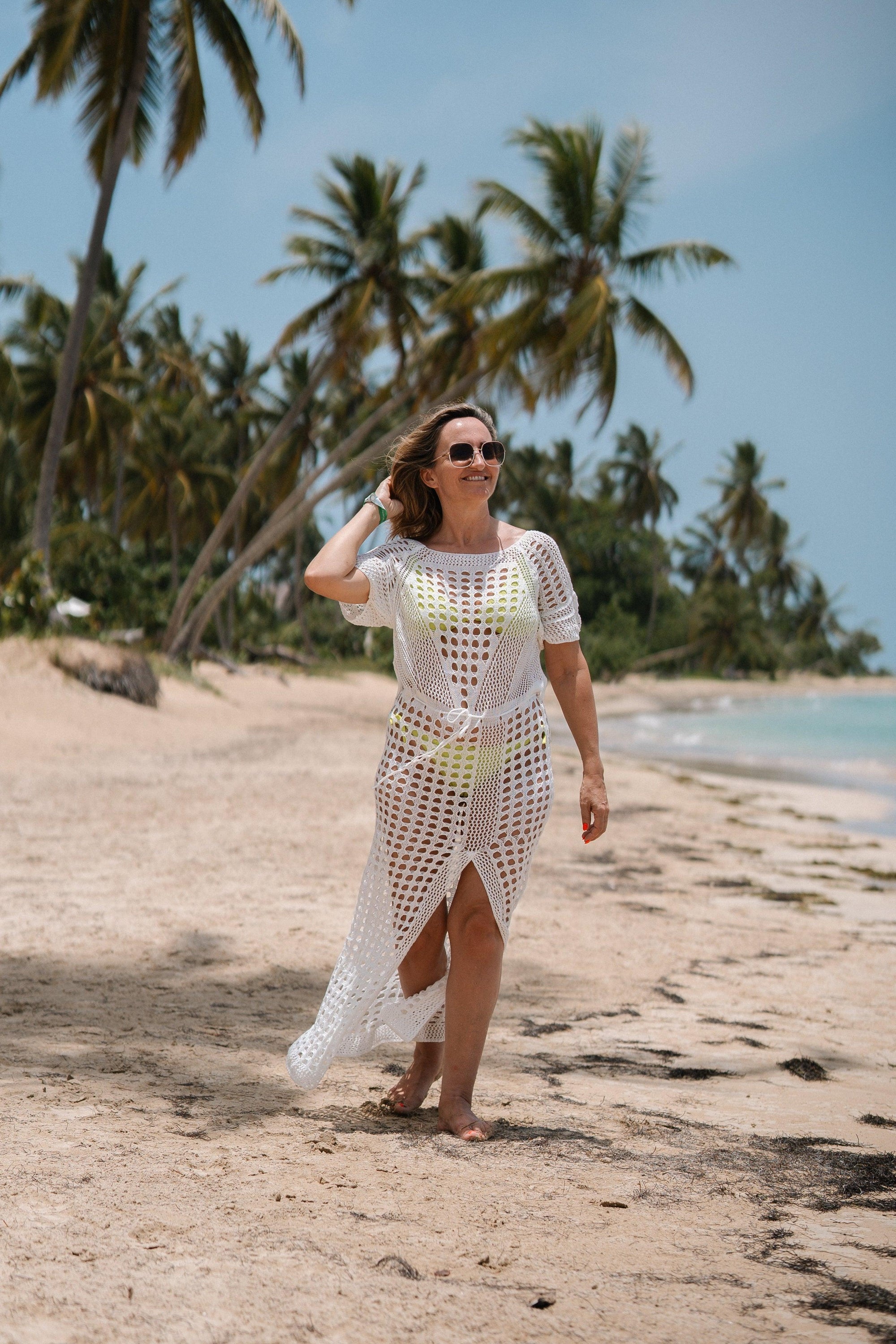 Vestido de Croché Perfurado