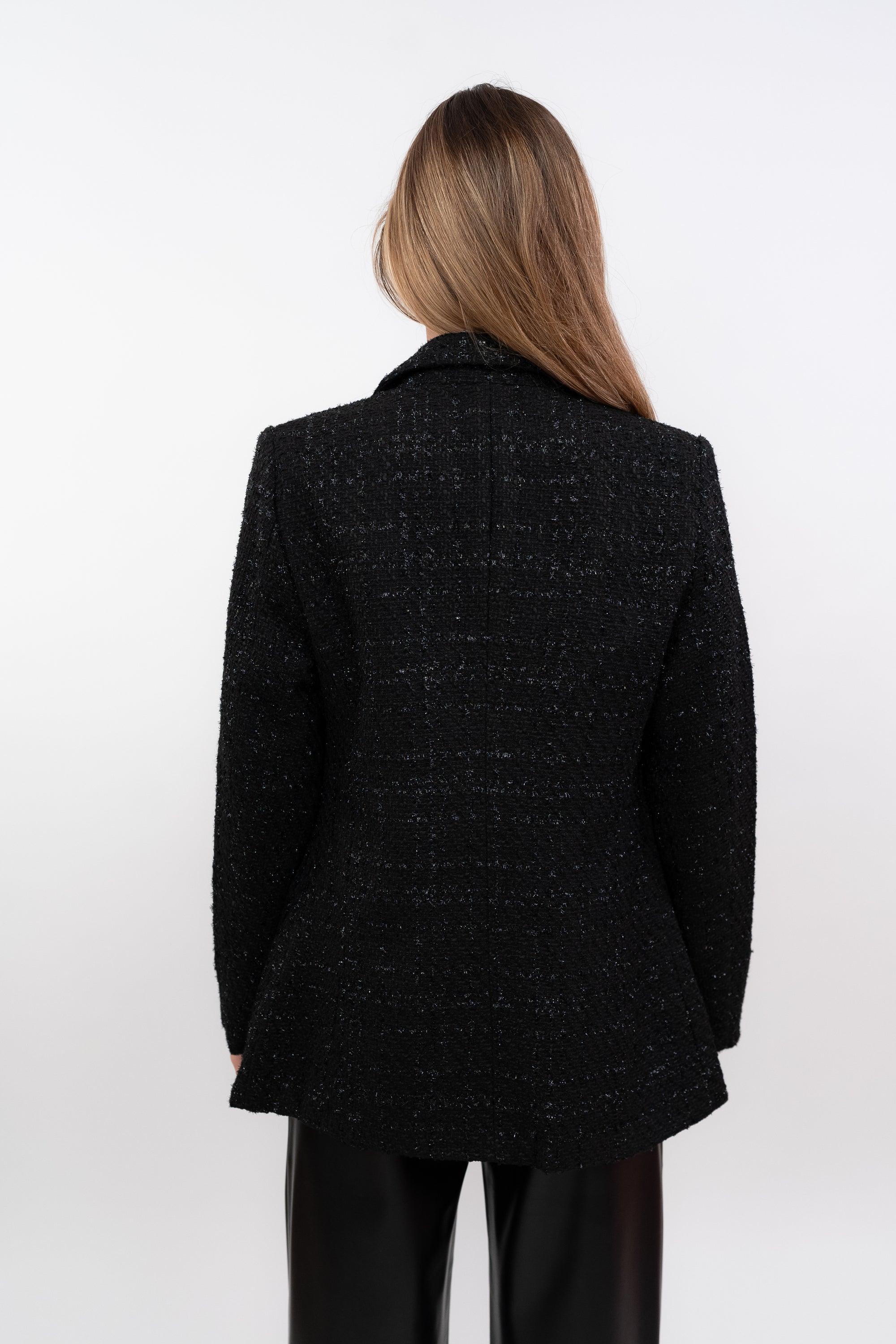 Blazer Tweed com Brilhos