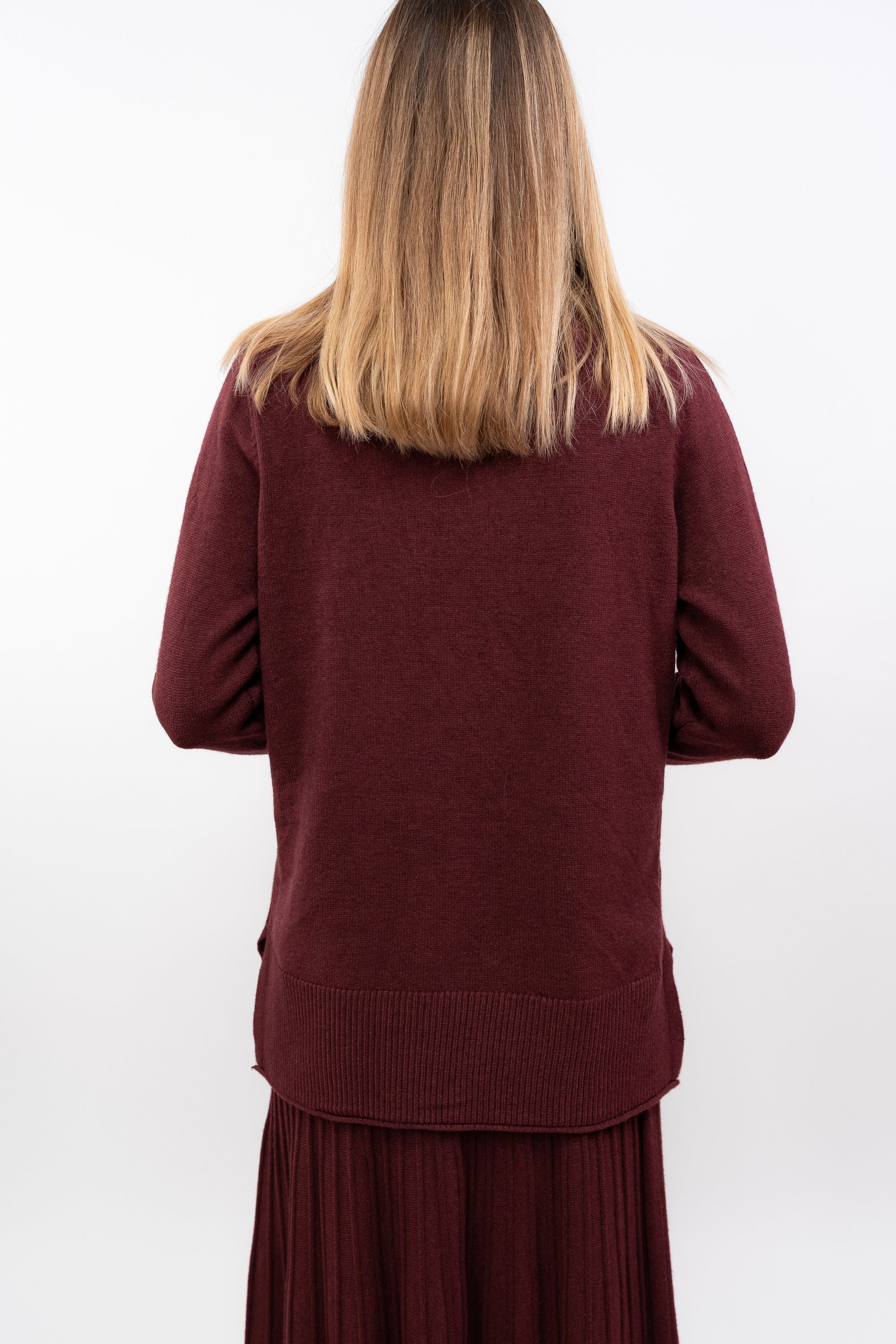 Sweater + Knitted Skirt Set