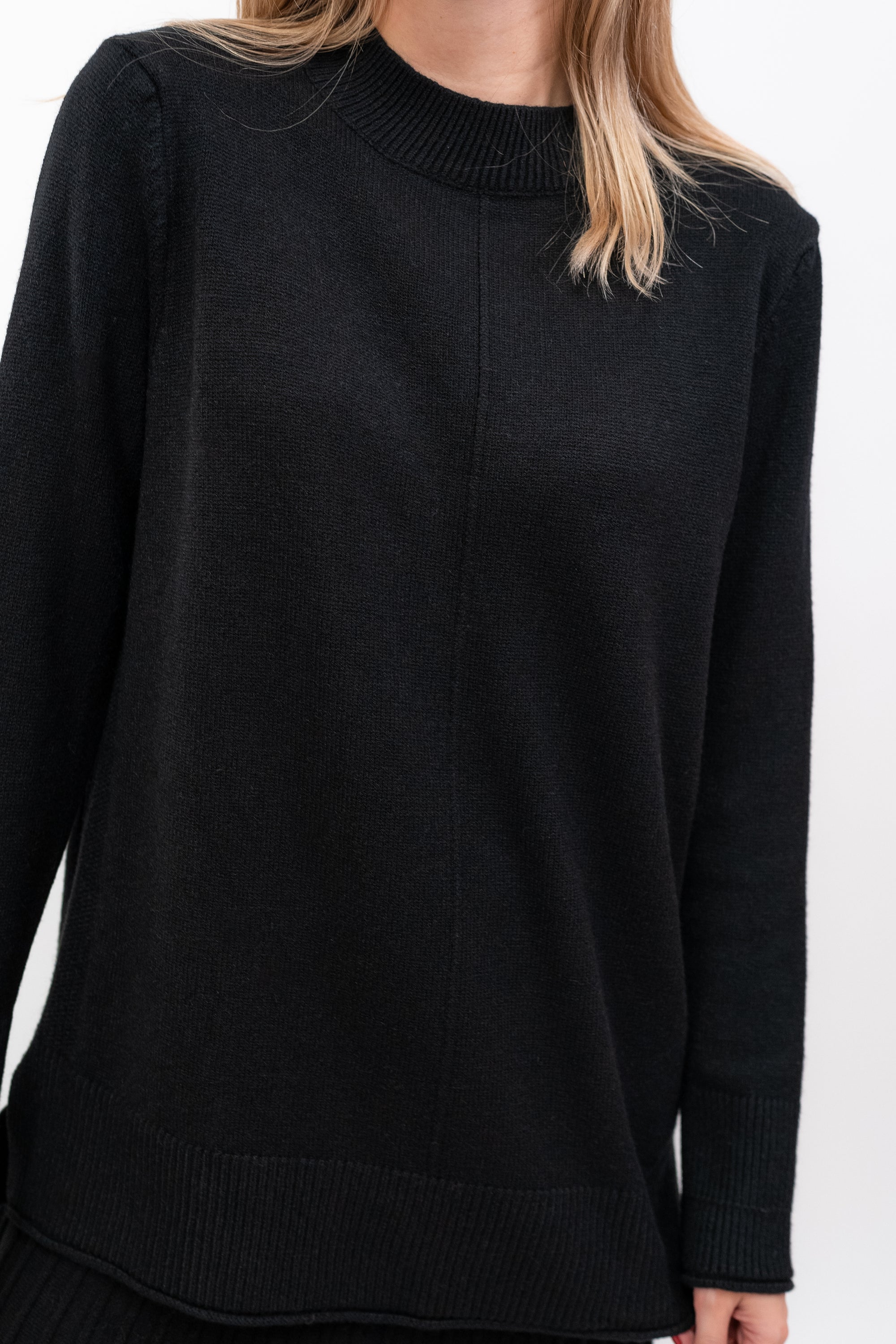 Sweater + Knitted Skirt Set