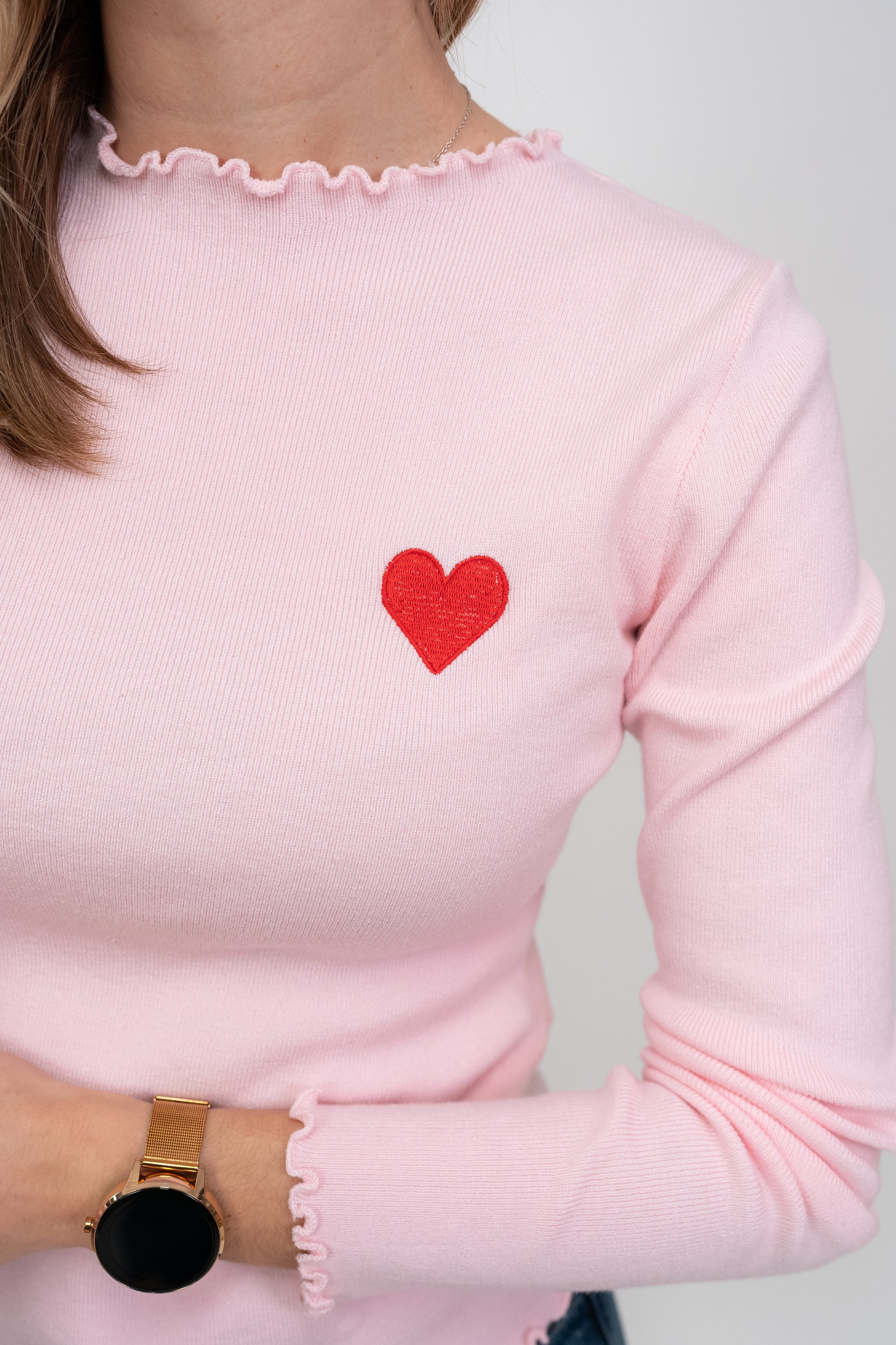 Camisola de Malha com Coração