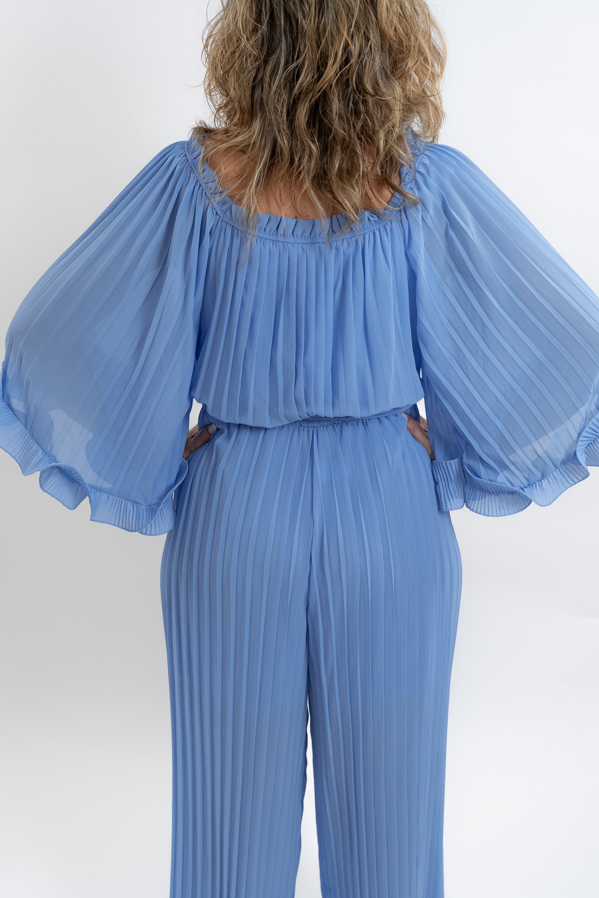 Pleated Jumpsuit