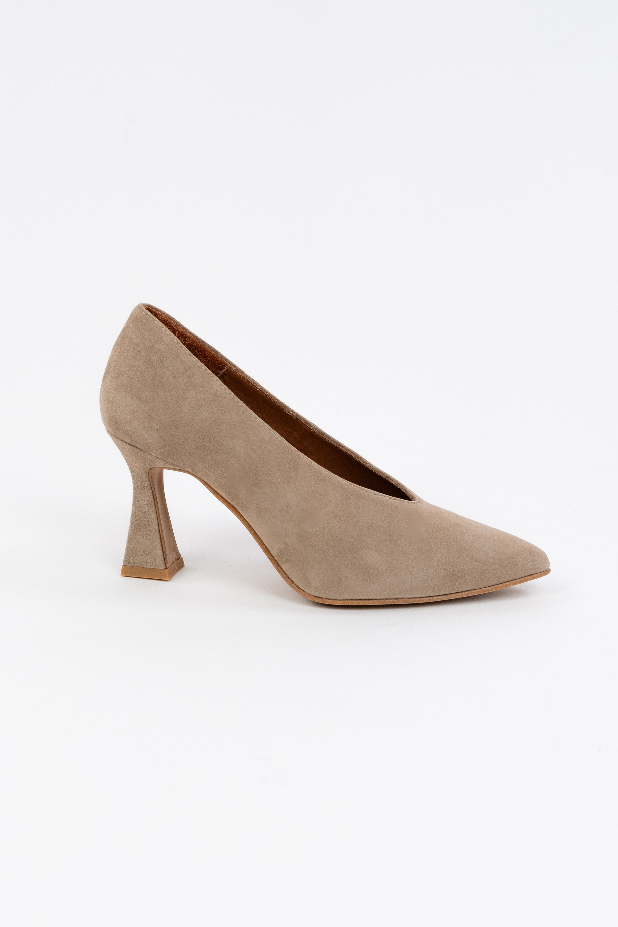 Sapato Stiletto Camurça
