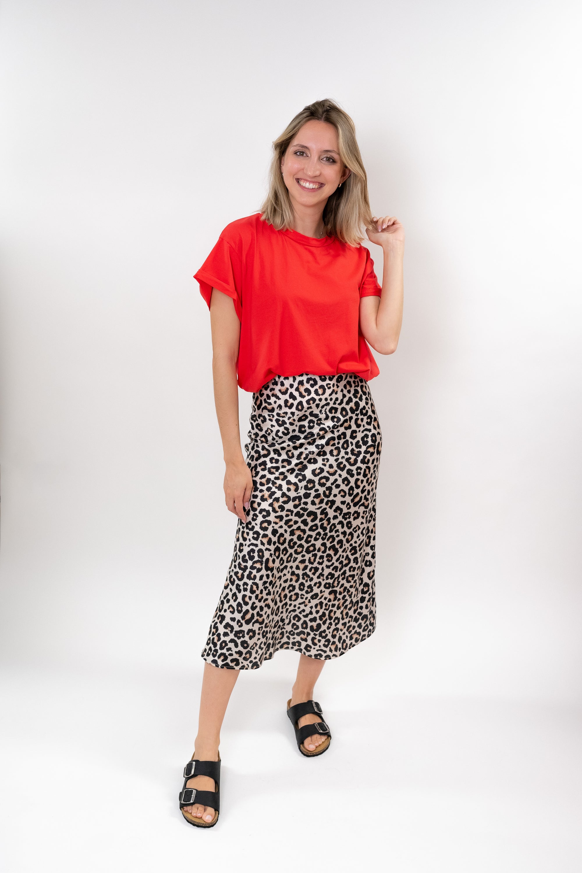 Camiseta básica oversize