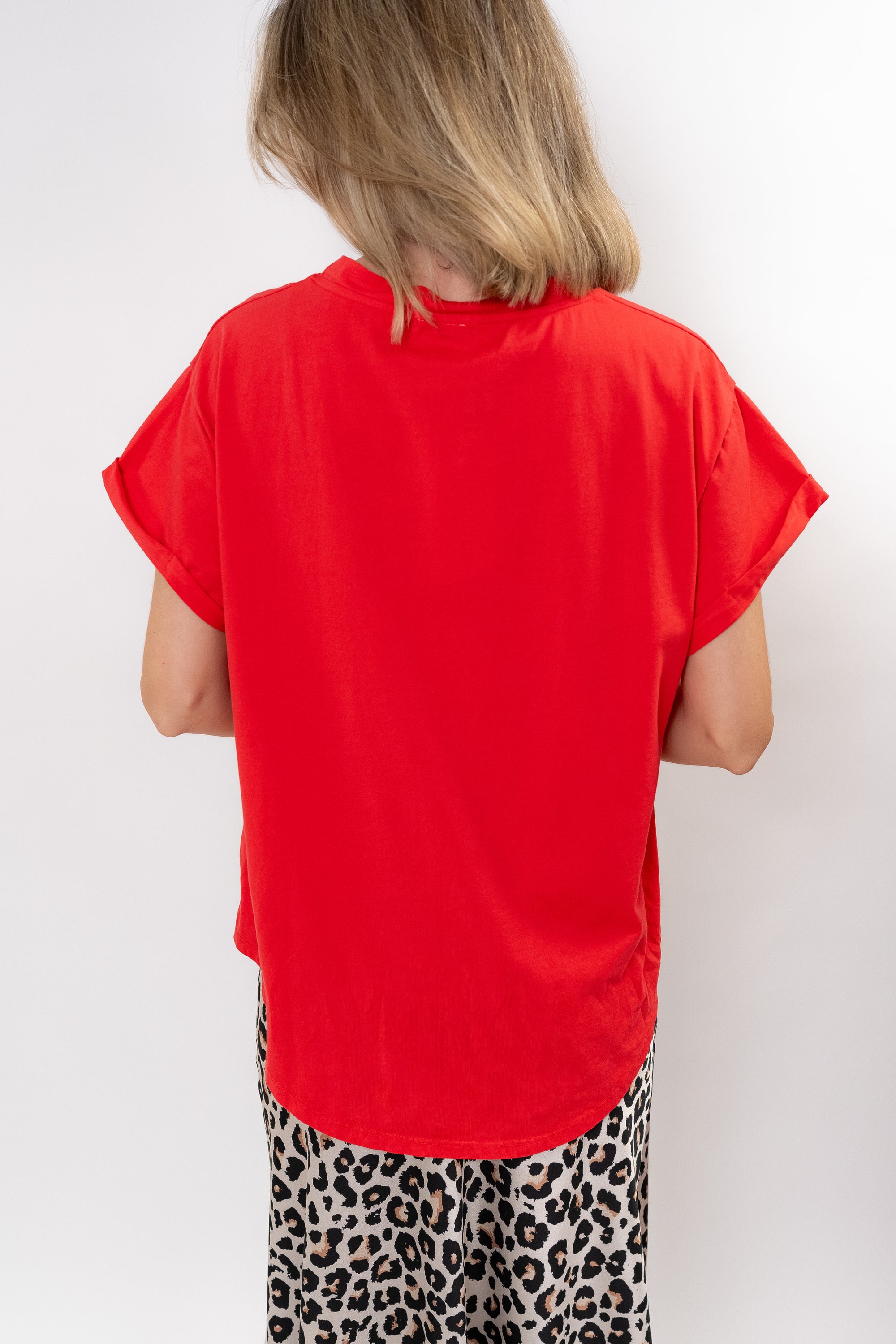 Camiseta básica oversize
