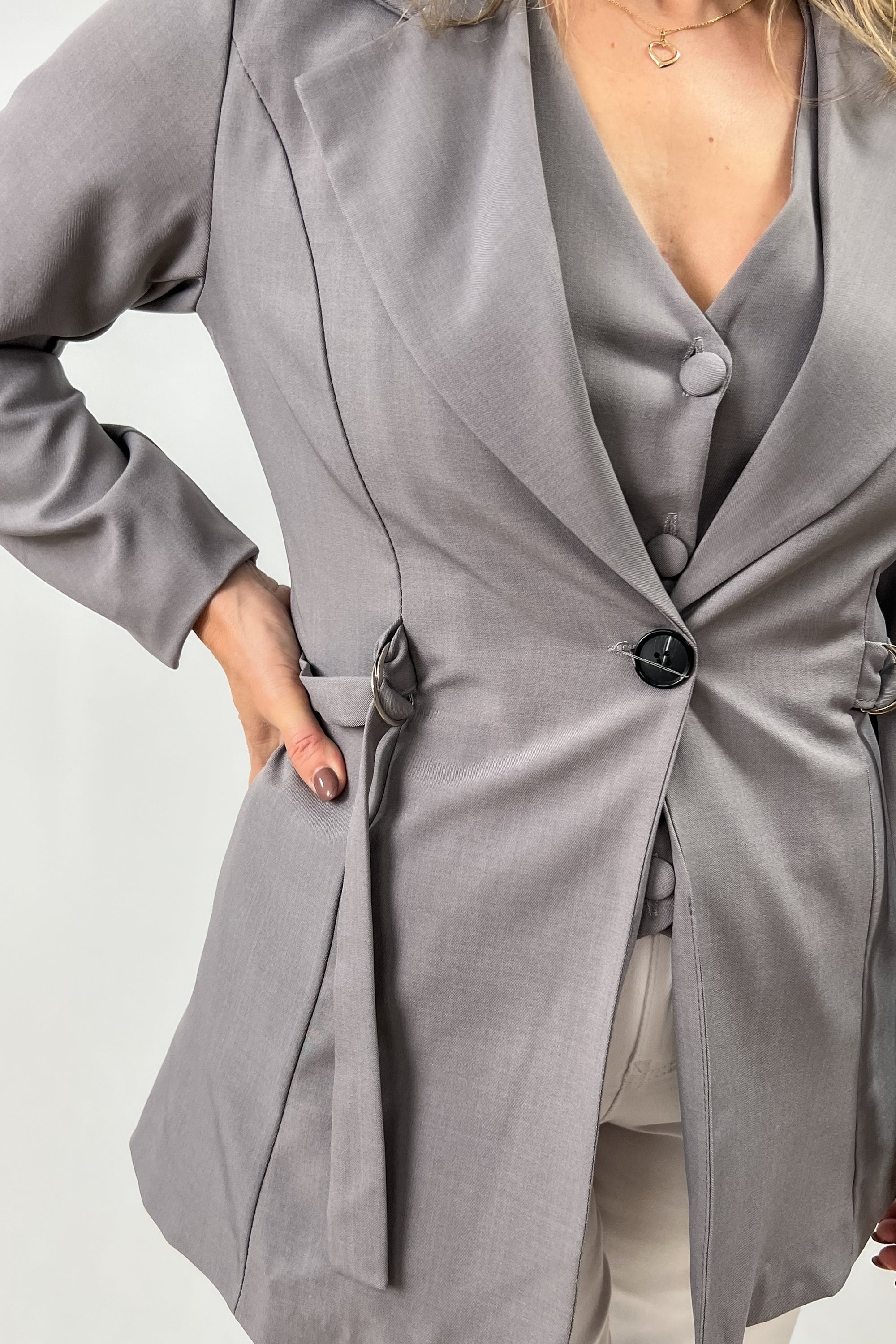 Blazer Cintado c/ Atilhos
