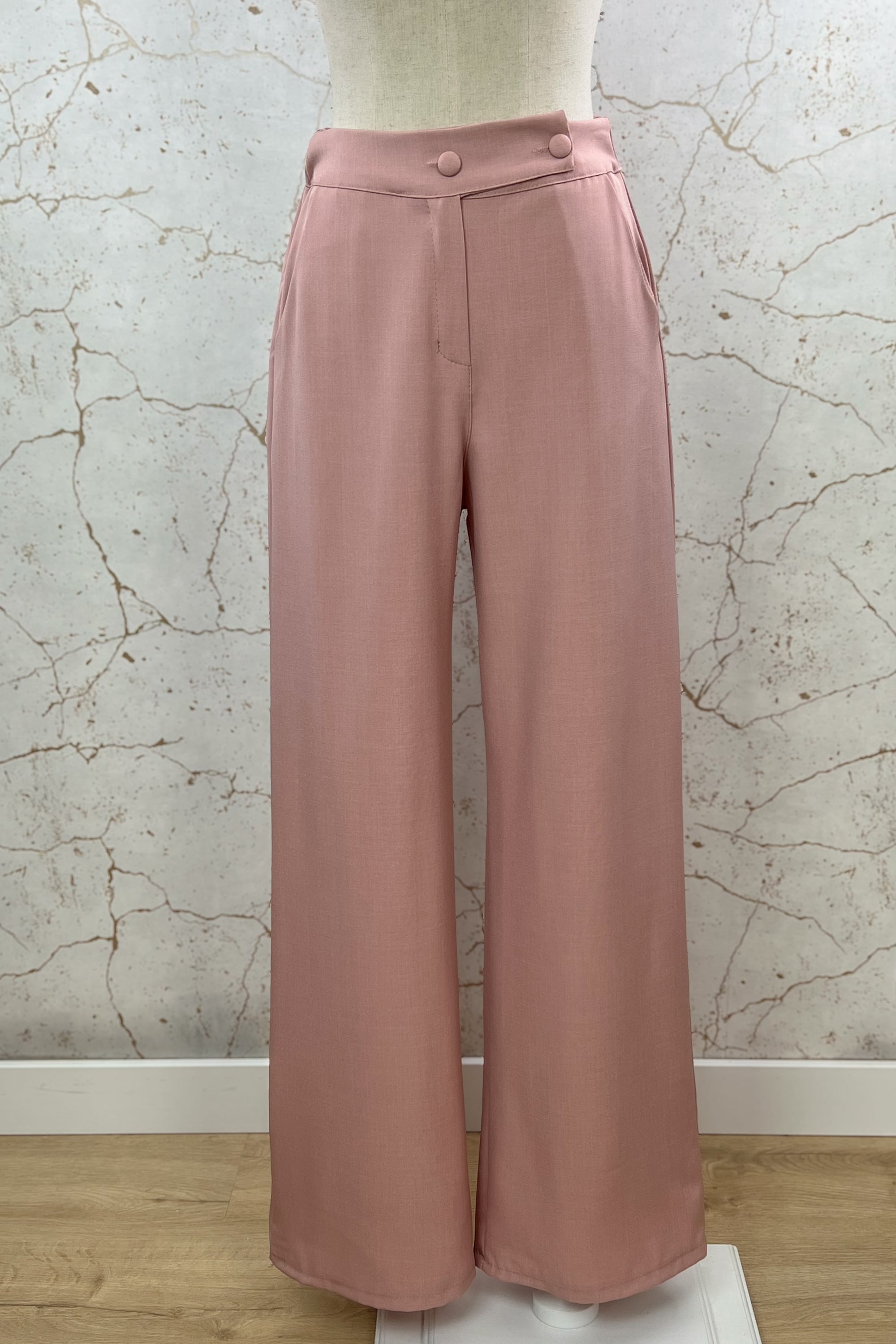 Straight Flowing Trousers