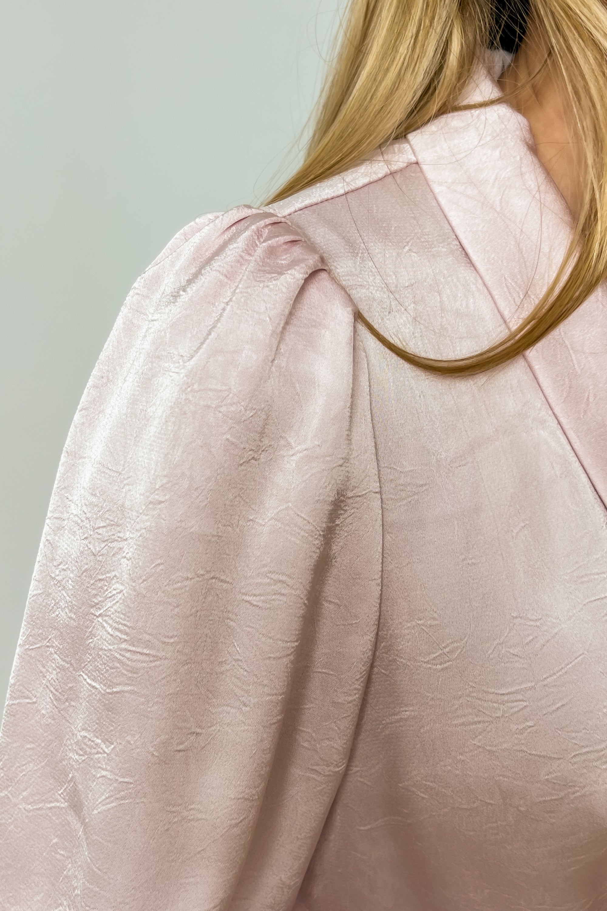 Blusa de Trespasse Acetinado Premium