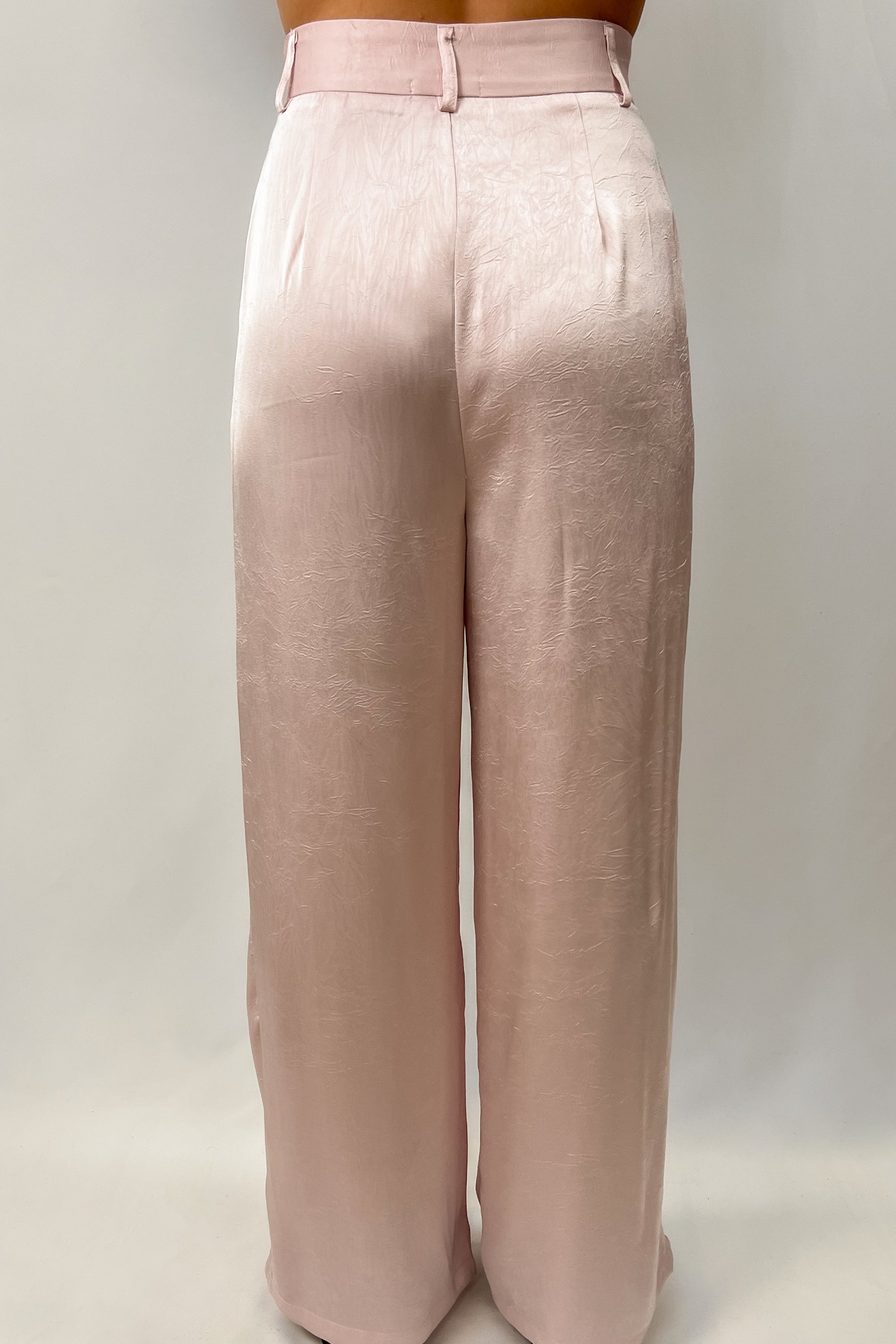 Premium Satin Wide Leg Trousers