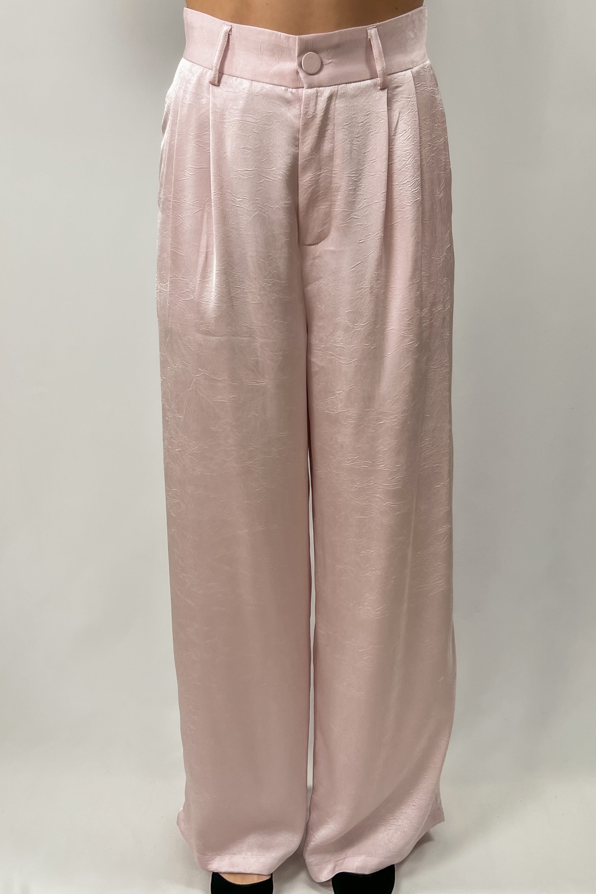 Premium Satin Wide Leg Trousers