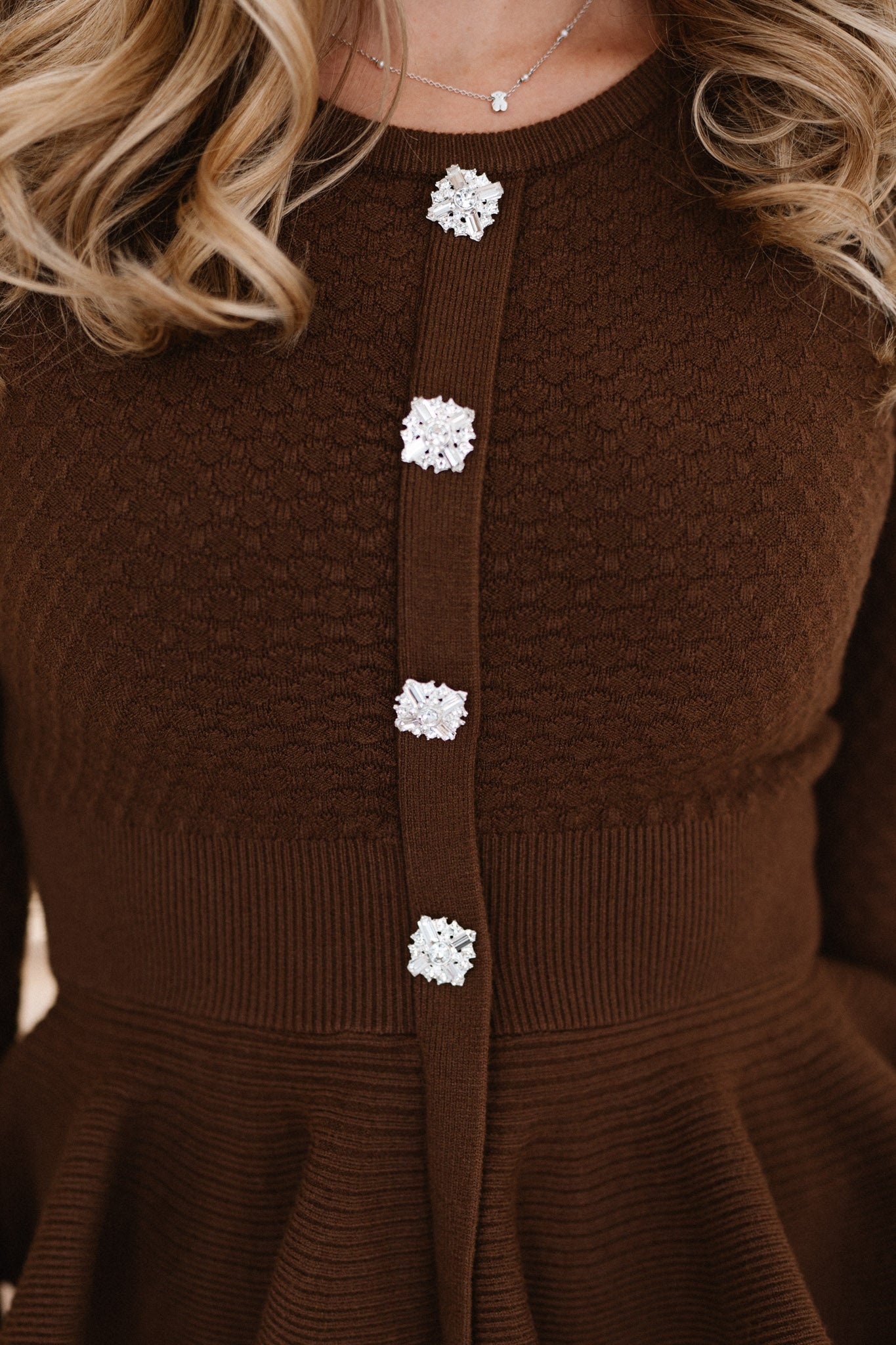 Camisola de Malha com Botões