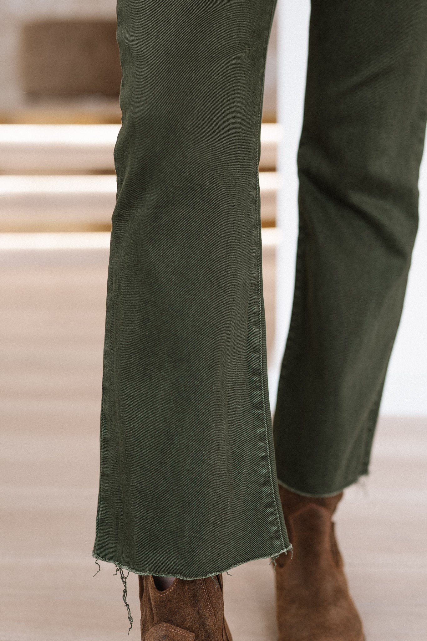 Calças de Ganga Flare Fit