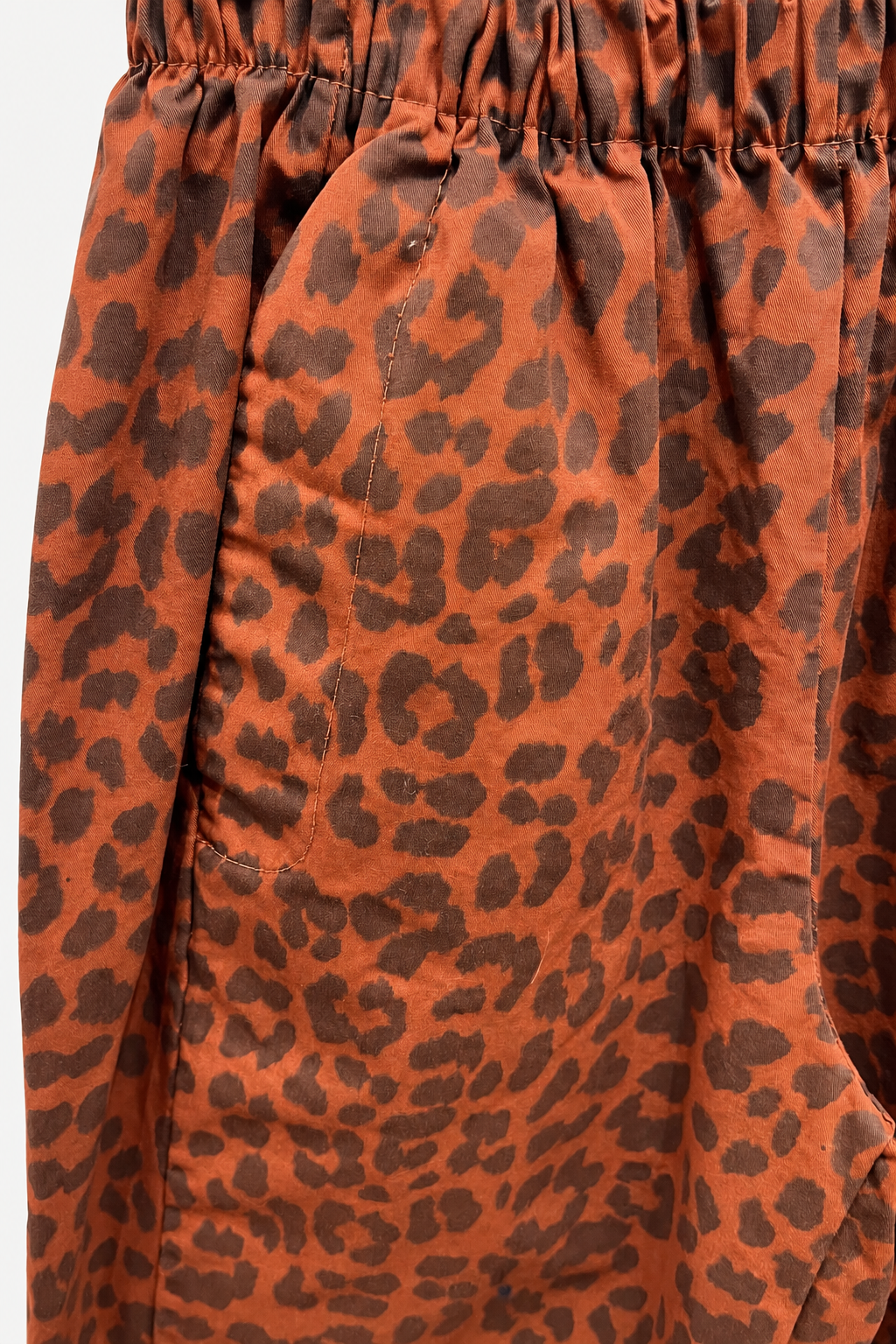 Calças Balloon Animal Print