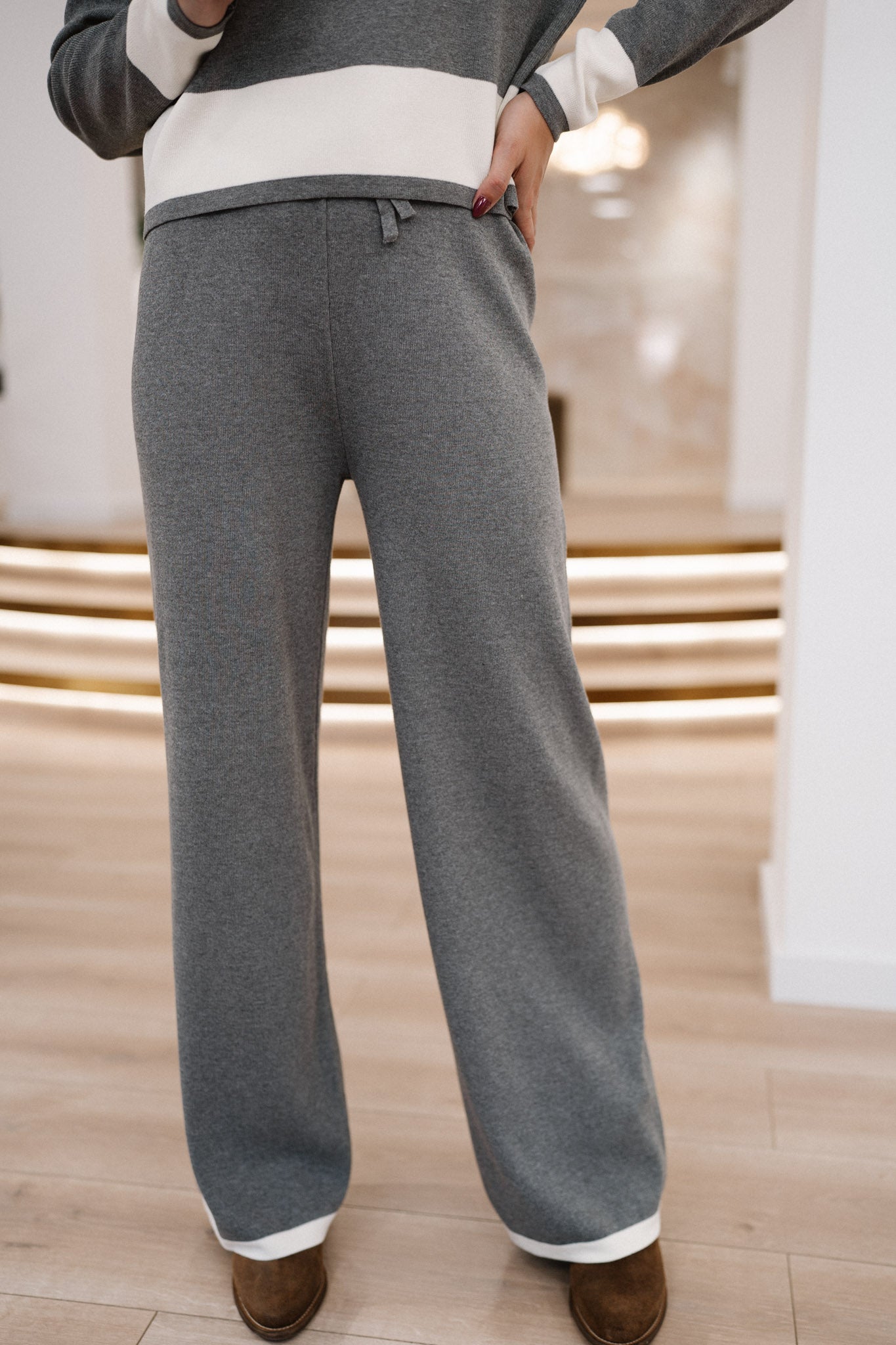 Conjunto de Malha Camisola + Calça